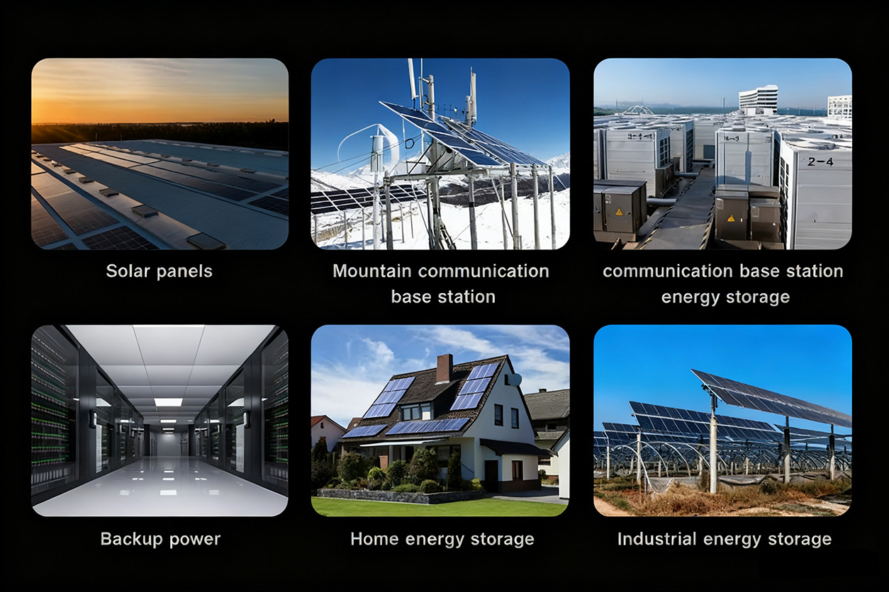 Applications of 48V 100Ah industrial lithium ion battery in various industries.